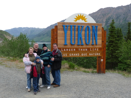 We reach the Yukon Territory