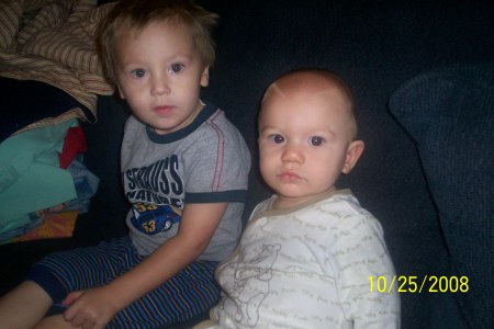 my 2 little boys