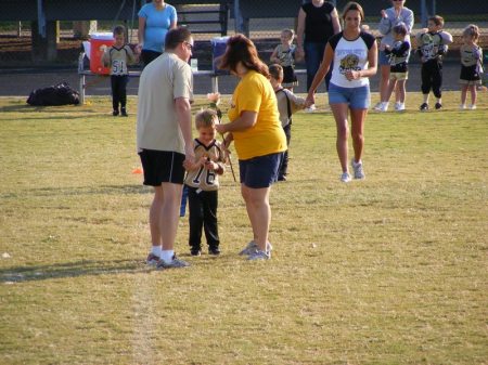 Dylan & Mom Homecoming game