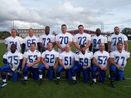 The offensive line