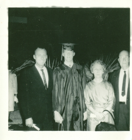 Mike's 1966 graduation