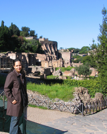 Me at the Roman Forum