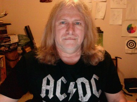 Ron w/long hair in March 2010