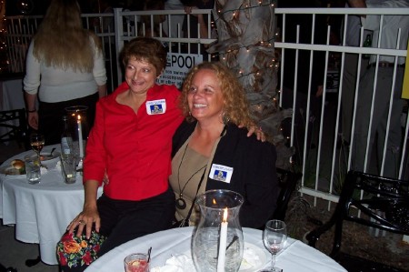 Debbie Applebaum & I at the 30 Yr Reunion