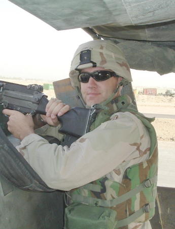 Brad in Iraq