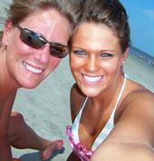 My daughter & I, Tybee Island 8.08