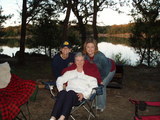 MY SIS LESLEY & I WITH OUR GRAM LAST FALL AT LAKE MURRAY