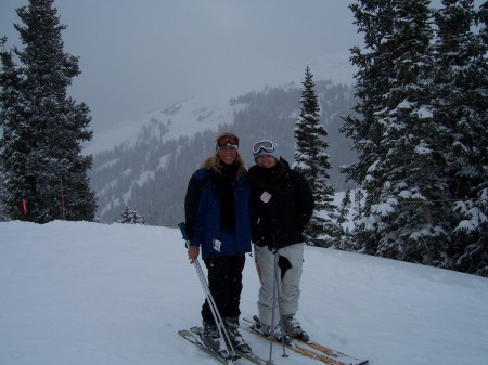 Charlotte & I Skiing Colorado 2008