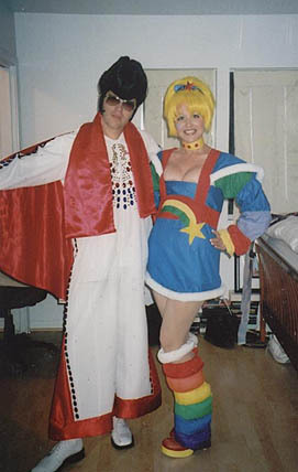 Halloween 2004 - Elvis and Rainbow Brite