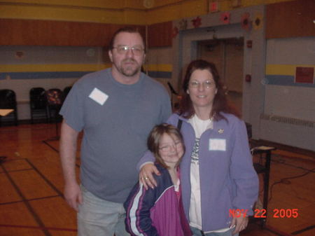 Me my Husband Bernie and our granddaughter Cheyenne