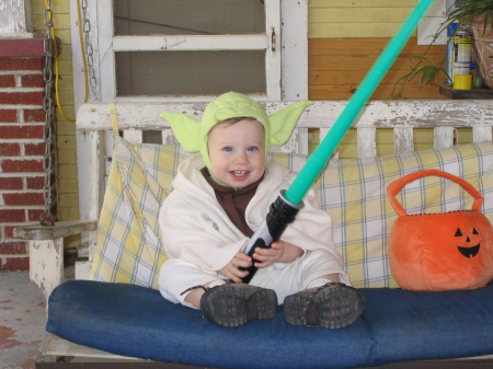 Another young Jedi in training