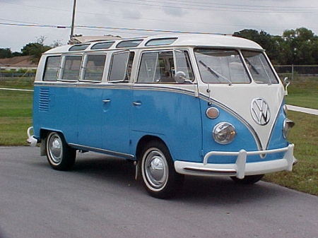 Our old bus in 1969