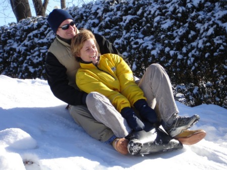 My wife and I in Montreal