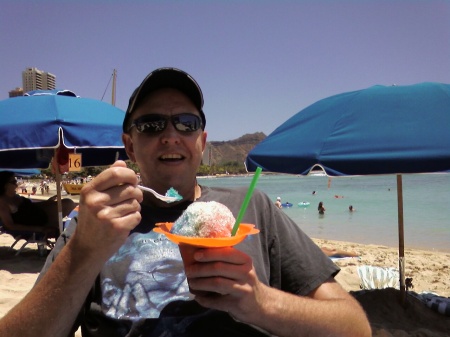 Me on Waikiki Beach