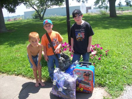 My boys, Ryan(6) & Sean(5) July 2008