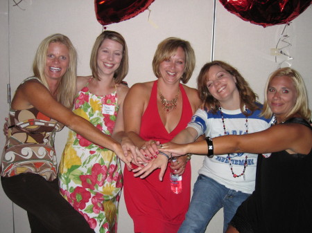 Kim, Stacy, Tina, Kathy and Sarah