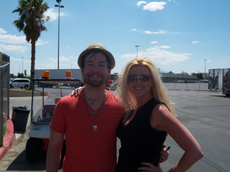 My Daughter with American Idol David Cook