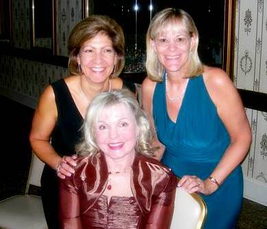 Sue Donato, Deb Magnin and me.