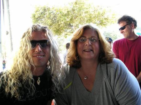 Me and singer Phil Joel