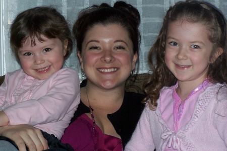 My daughter, Jill and both granddaughters.