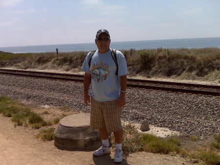 Hiking at the Beach