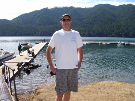 Me in Washington St. on the Puget Sound