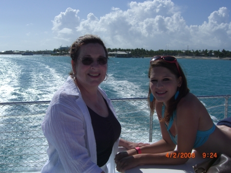 Mary and Andie in Key West, FL