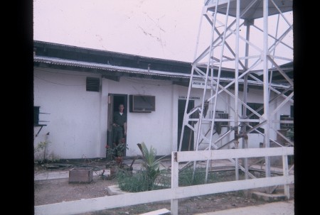 DaNang back side of warehouse by water tower