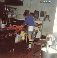 Cutting Top Sirloin Steaks by Hand (Tiki Hut 1977)