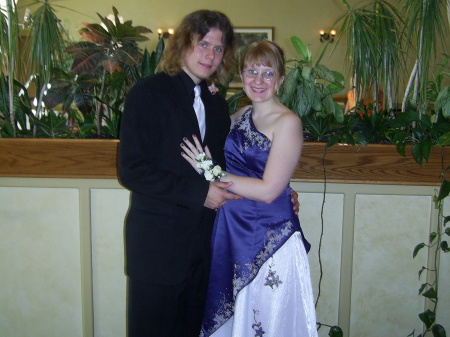 Me and Geordie at Prom '05