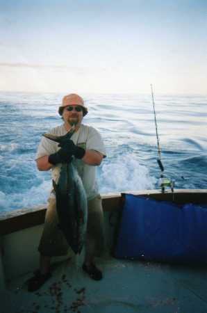 120lb.yellofin tuna-in the fish tales-90 miles off mauntauk