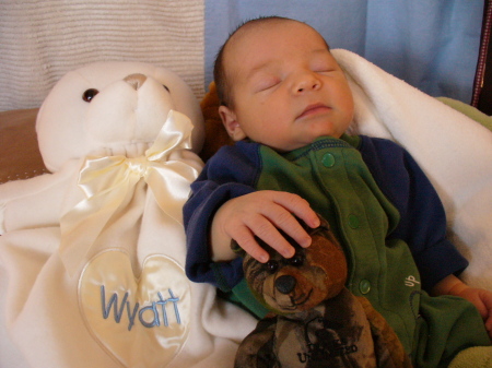 Wyatt 1 week old