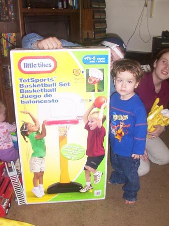 My son Brandon Elijah on his 2nd b-day, April 2004