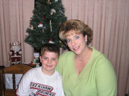 me and my son Christmas 2005