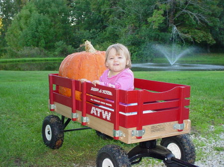 Lydia's Pumpkin Oct 2005