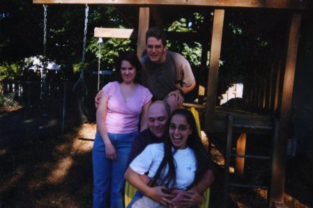 Emily and Todd Randall, Joe and Kristine Notter