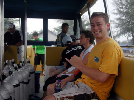 Diving in the Andaman Sea Thailand