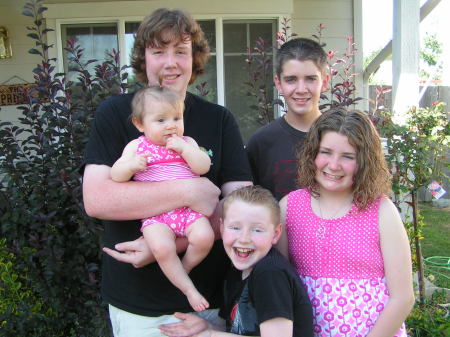 5 of our 6 kids