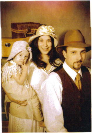 jeremy and his fiance and his daughter
