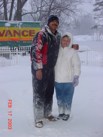 Snow storm 02-17-03