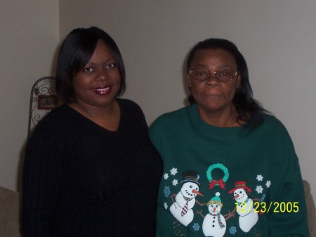 Me and Granny right before Christmas 2005