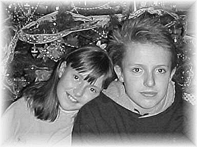 My kids, Rachel & Jonathan Christmas 2005