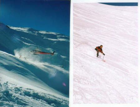 Heli Skiing in new Zealand