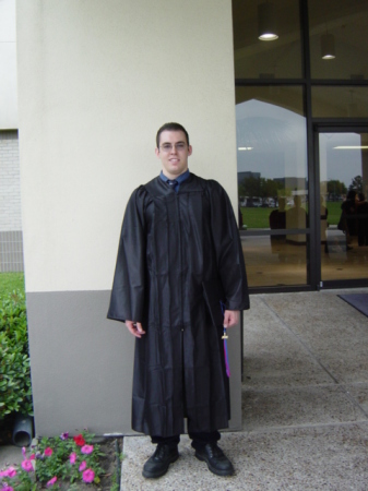 My Son Travis at His Graduation from U.T.I in Houston in 2006