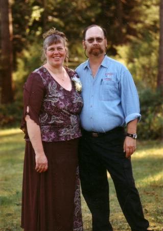 Joanne and I on our 25th anniversery