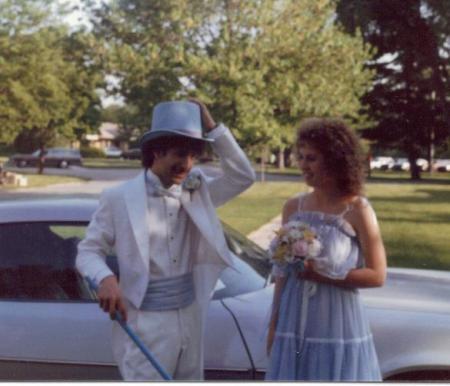 Dino Manzell and Diana Barz Prom 1984