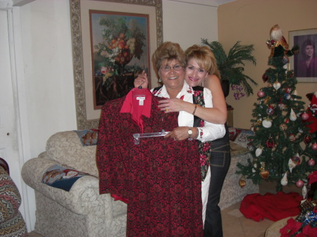 Me and Mommy at Christmas