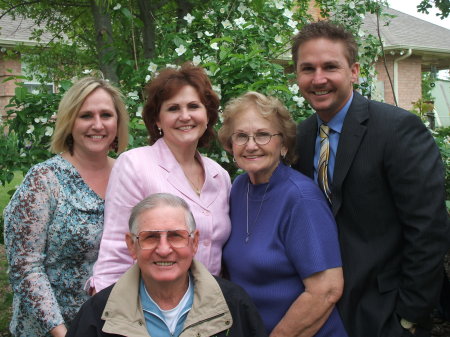 Me, Mom & Dad, Arlene & Brian, Easter 2007