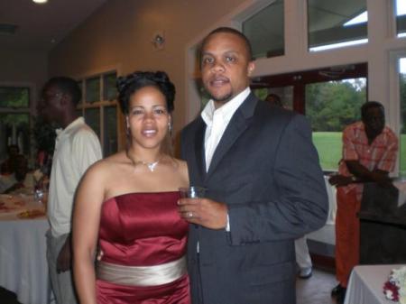 me and hubby at friends wedding aug23 2008