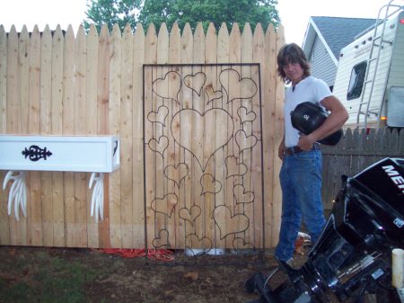 My Homemade Garden gate